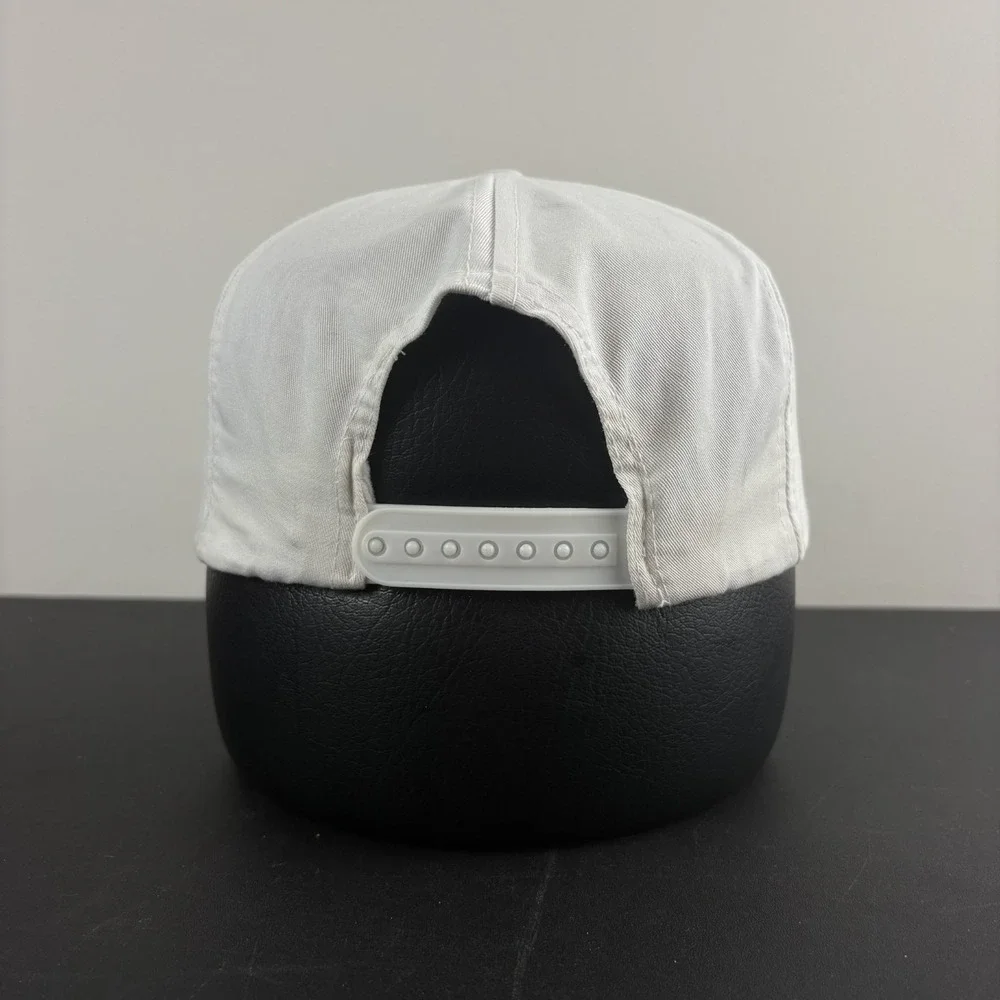 Vintage 90s 80s Fila US Open 1992 Snapback Hat White Tennis Tournament Cap